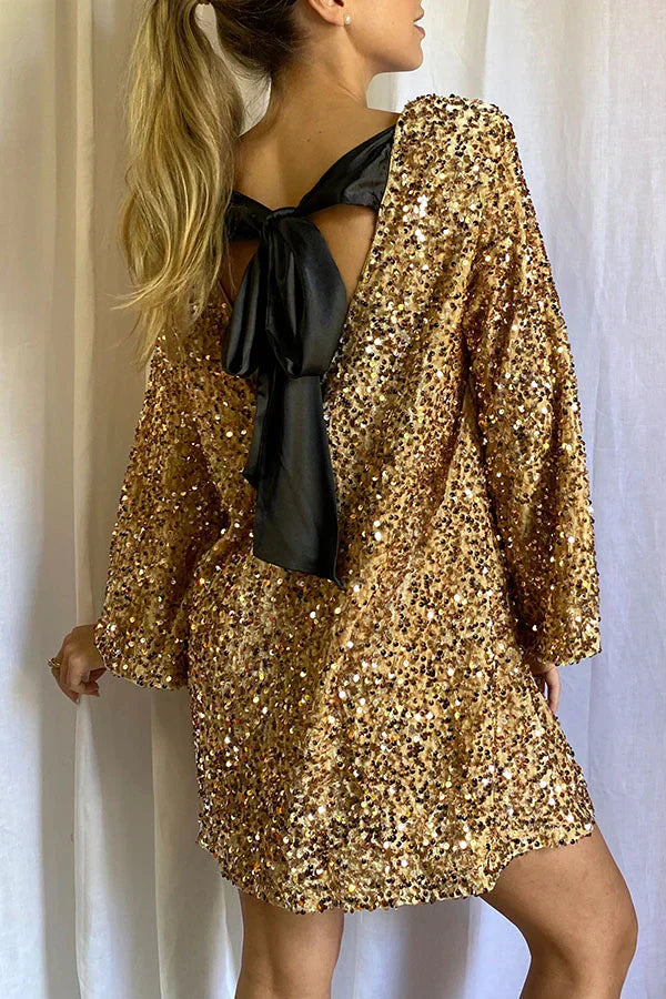 Stella | Elegantes Glitzerkleid