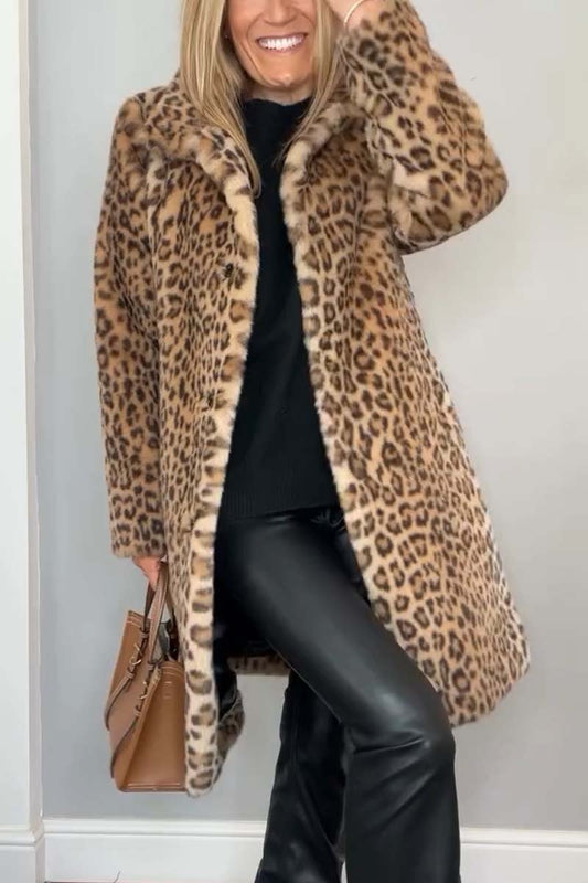 Amara | Modischer Leopardenmantel