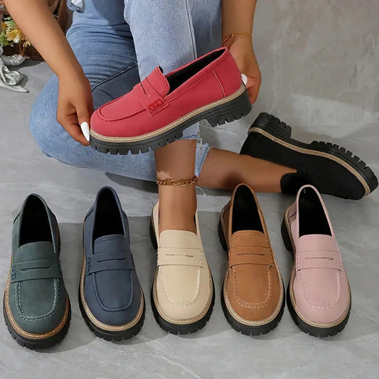 Velve | Bequeme Plateau Loafers