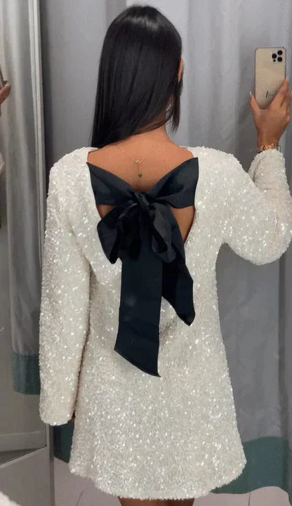 Stella | Elegantes Glitzerkleid